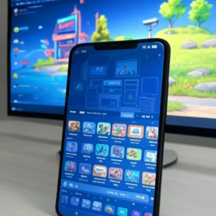 Vergelijking tussen mobiele en browser-game interface