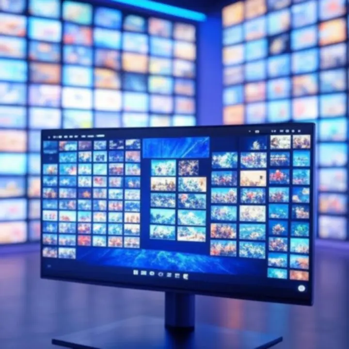 Collectie van gamepreviews met verschillende stijlen en genres