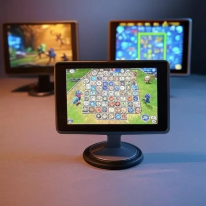 Voorbeeldpreviews van topchart-games